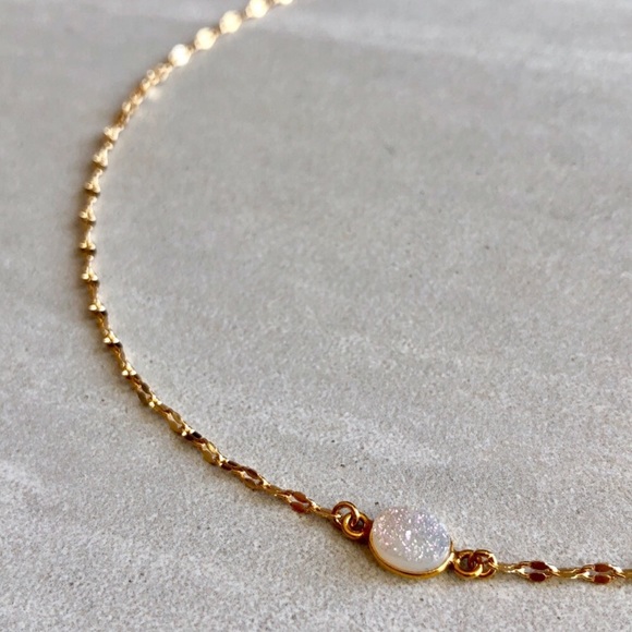 ❗️LAST❗️Gold Druzy Choker - Picture 2 of 6